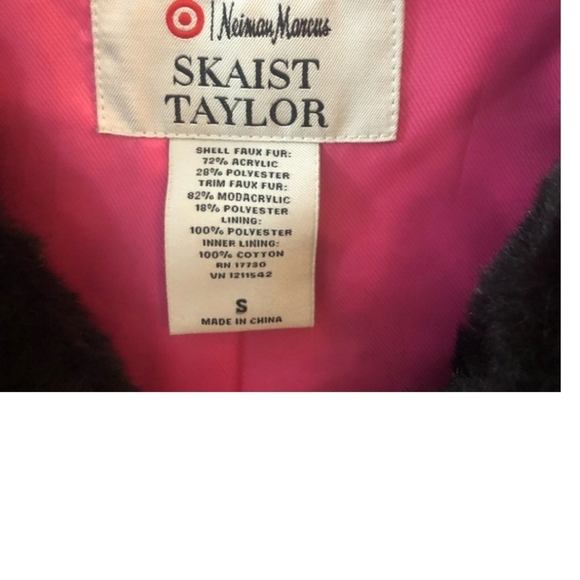 Neiman Marcus Skaist Taylor S Faux Fur Vest - Picture 4 of 6